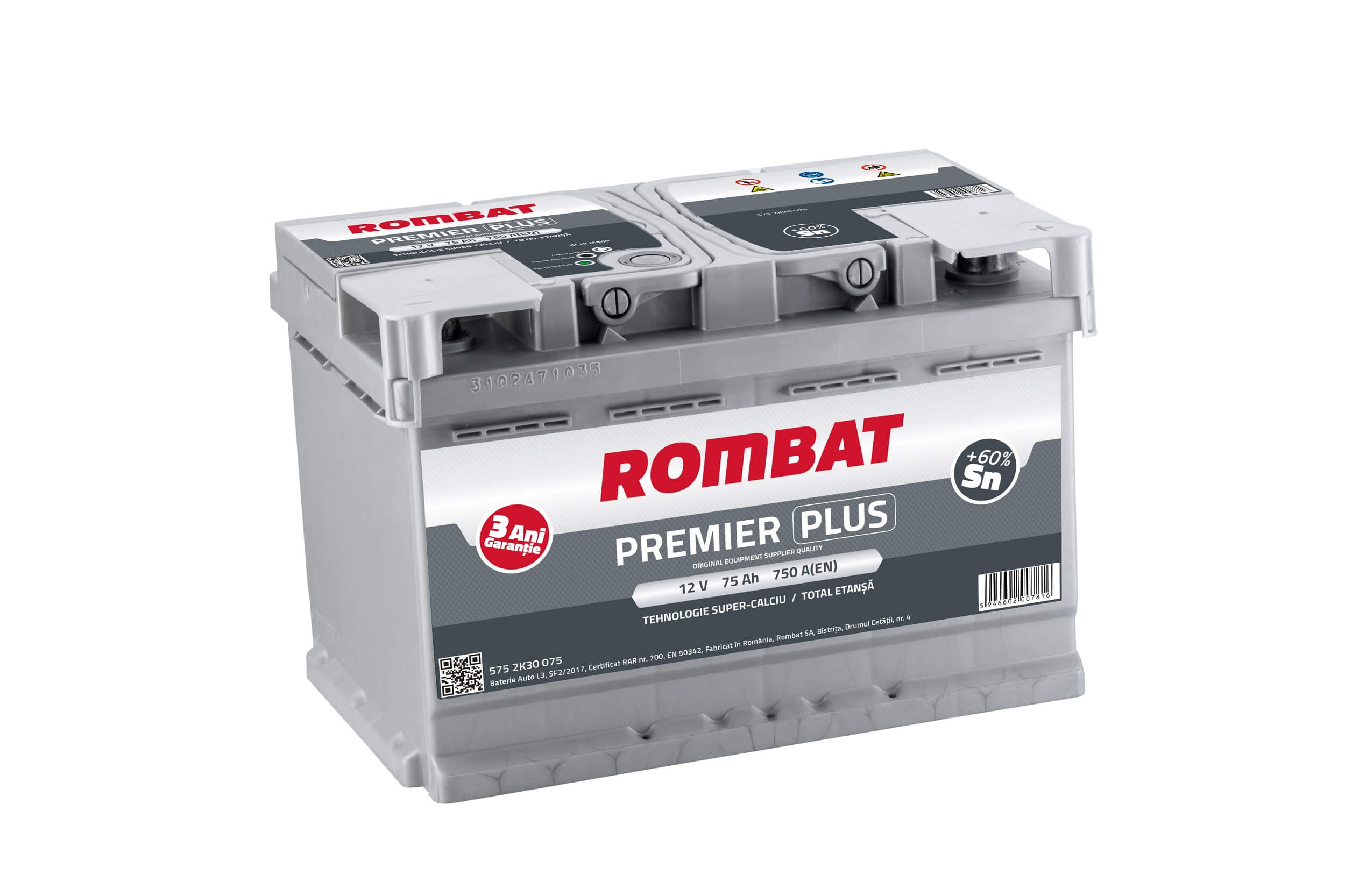 Baterie de pornire 575 2K30 075 ROMBAT